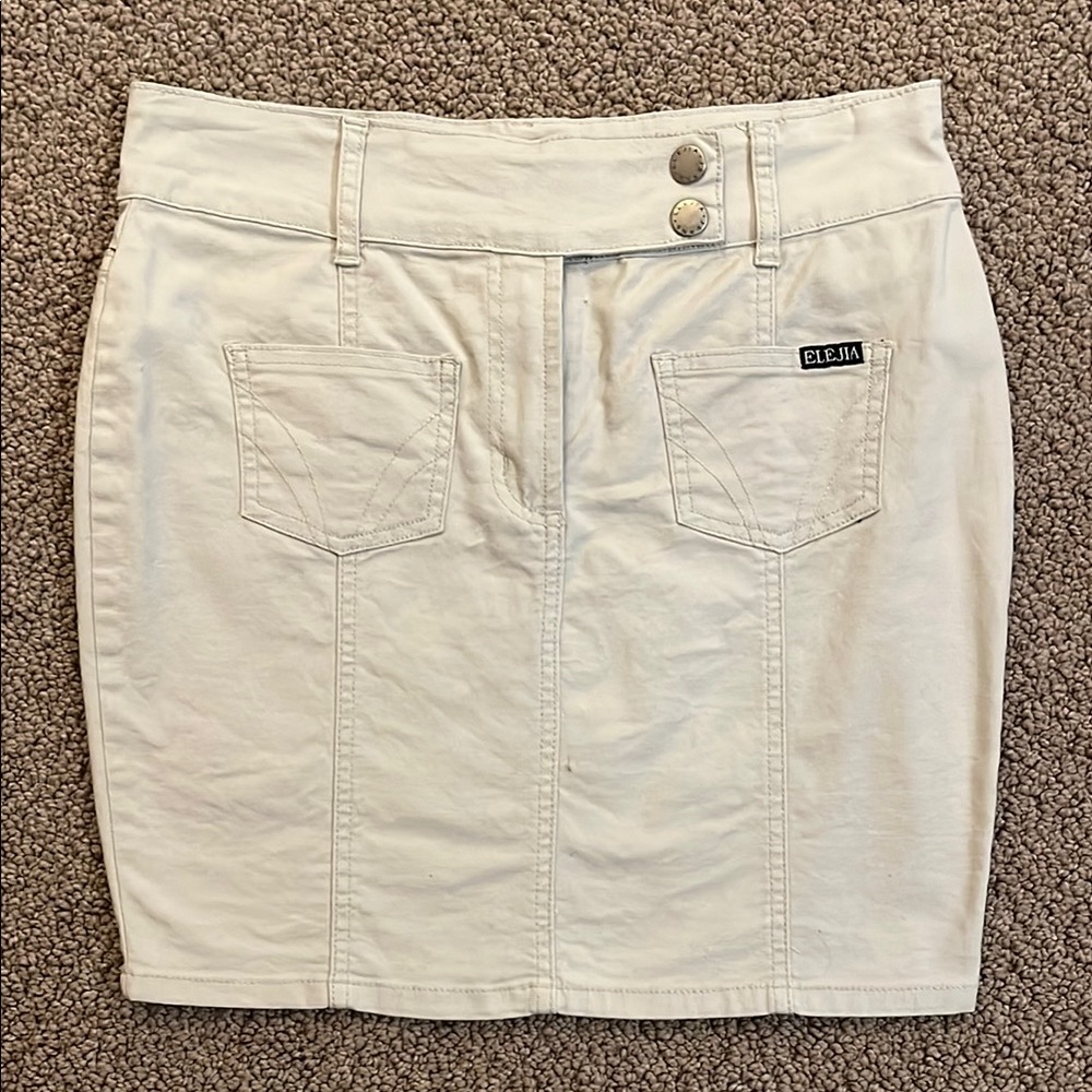 VTG Cream Skirt